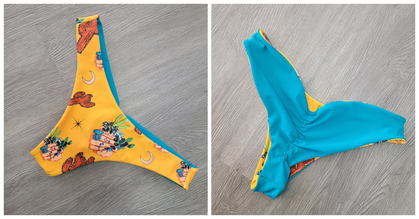 Tooled Turquoise Zoey Bottom