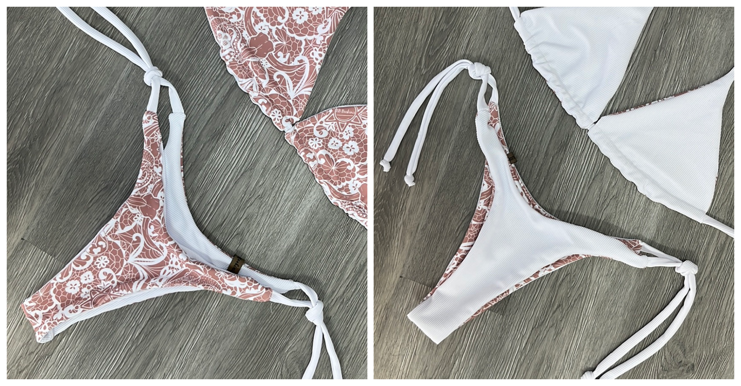 Country Lace Ribbed Bali Bottoms