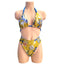 Golden Tropics Triangle Top