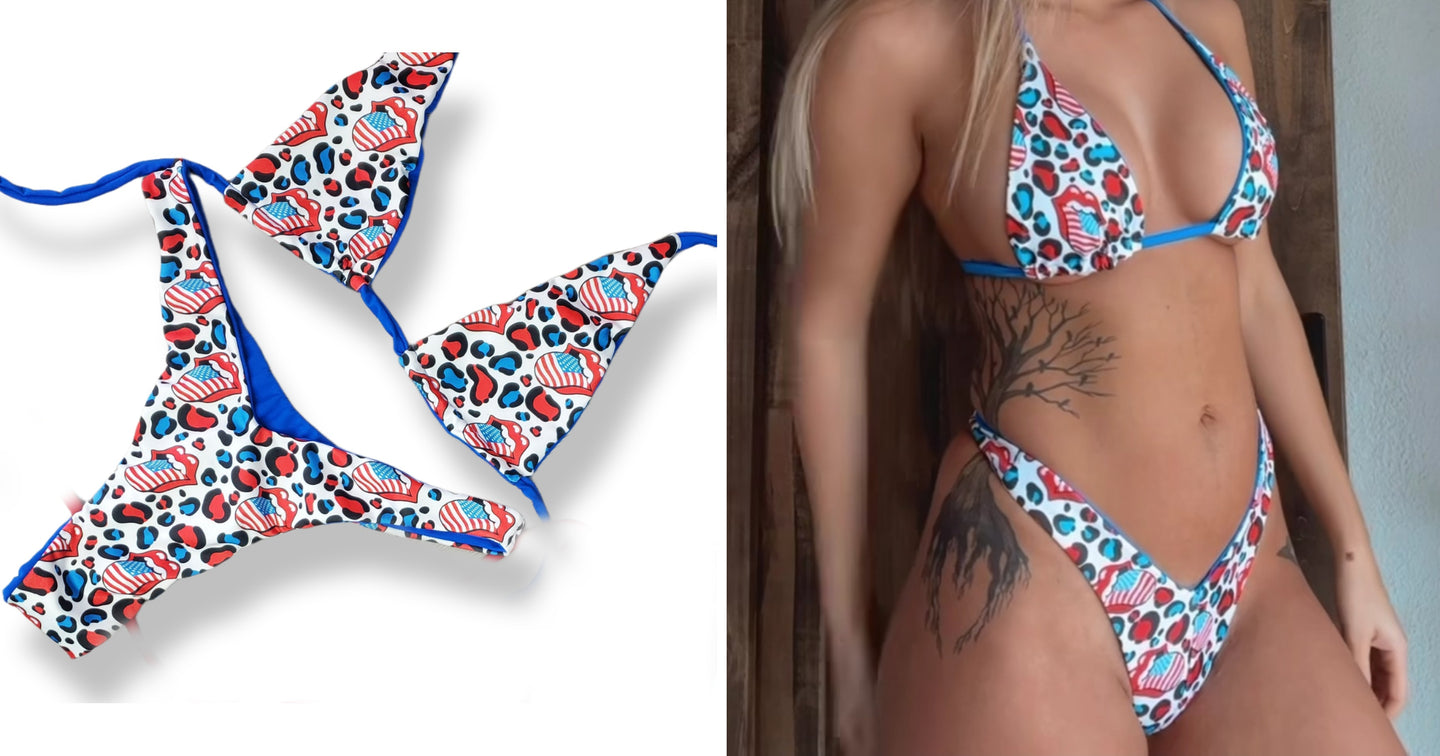 Wild as her Thong bottom
