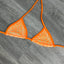 Feline Orange Triangle Top