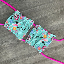 Load image into Gallery viewer, Rockin Tahoe Teal Ditzy Top
