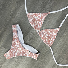 Load image into Gallery viewer, Ribbed Country Lace Triangle Top

