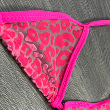 Load image into Gallery viewer, Feline Fuchsia Triangle Top
