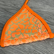 Load image into Gallery viewer, Feline Orange Triangle Top
