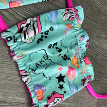 Load image into Gallery viewer, Rockin Tahoe Teal Ditzy Top
