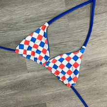 Load image into Gallery viewer, Rockin&#39; Checker triangle top
