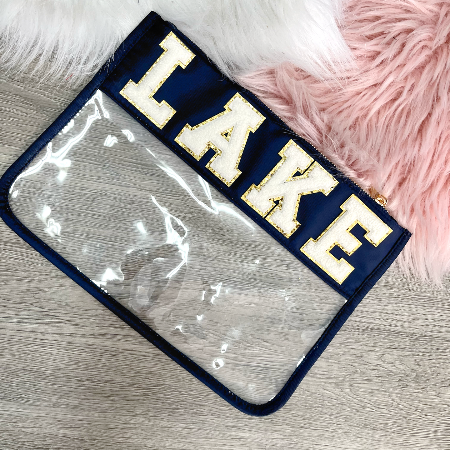 Bikini zipper pouch