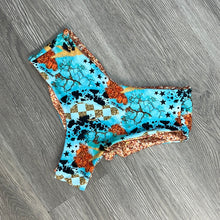 Load image into Gallery viewer, Turquoise Gem Glitter Kona Bottoms

