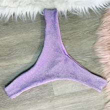 Load image into Gallery viewer, Sparkle Purple Scoop Bottoms
