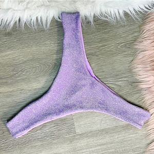 Sparkle Purple Scoop Bottoms