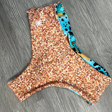 Load image into Gallery viewer, Turquoise Gem Glitter Kona Bottoms

