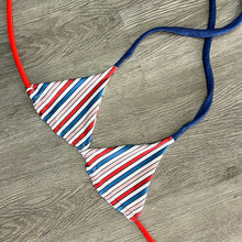 Load image into Gallery viewer, Patriotic Smiles Triangle Top

