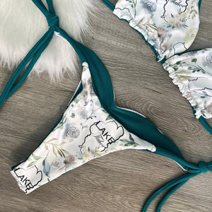 Green Tahoe print Bottom