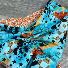 Load image into Gallery viewer, Turquoise Gem Glitter Kona Bottoms
