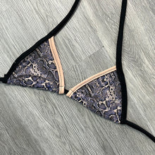 Load image into Gallery viewer, Sheer Fun Boa Triangle Top
